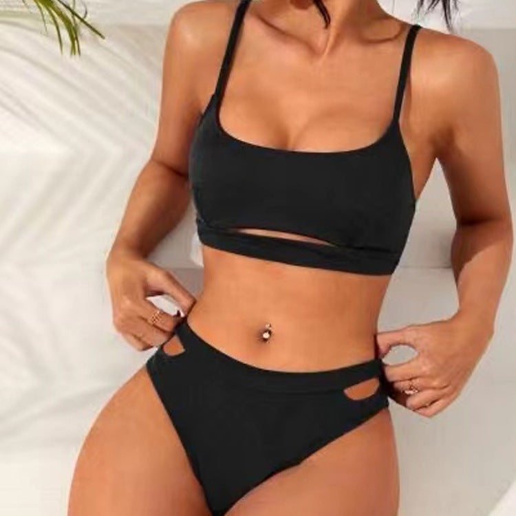 Damen Sportliches Bikini-Set mit cut-out Details Drune