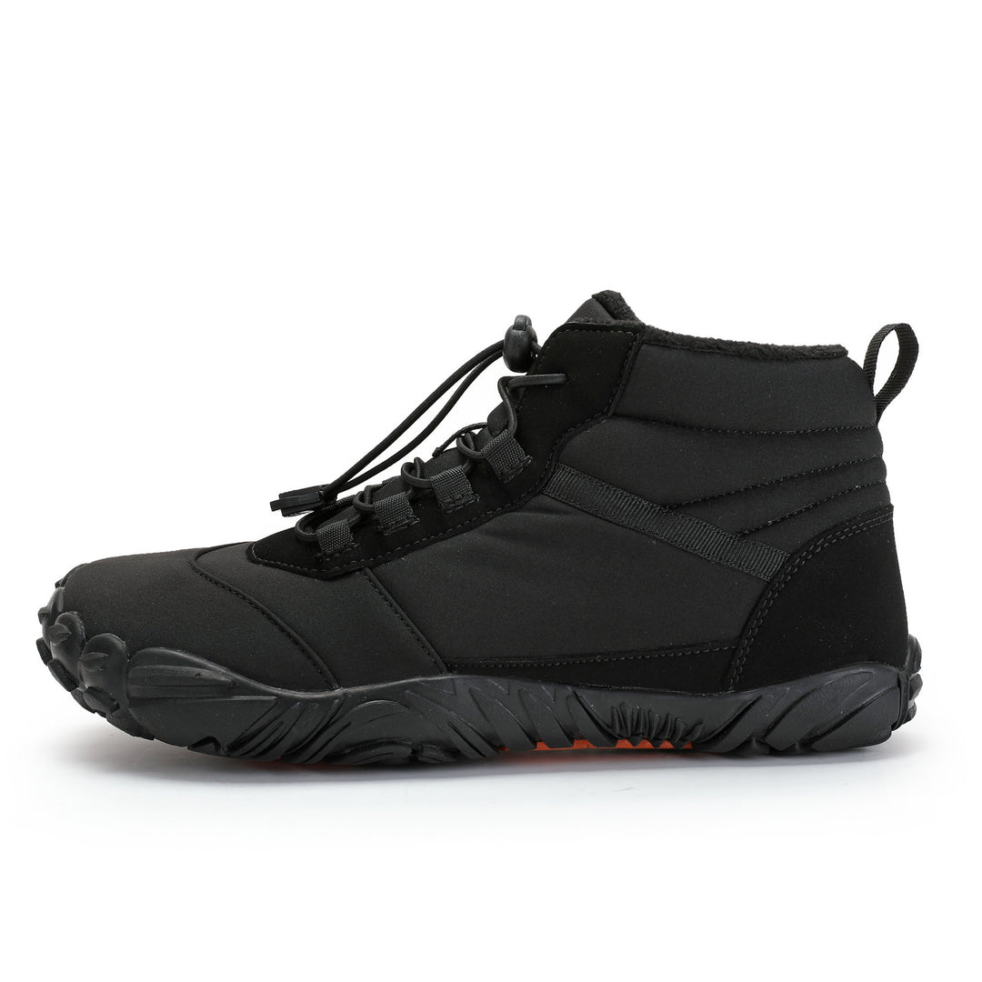 Unisex nan knöchelhoher Winter-Explorer-Boot mit Fleecefutter, Schnellzug-Schnürung und rutschfester Multiterrain-Sohle Drune
