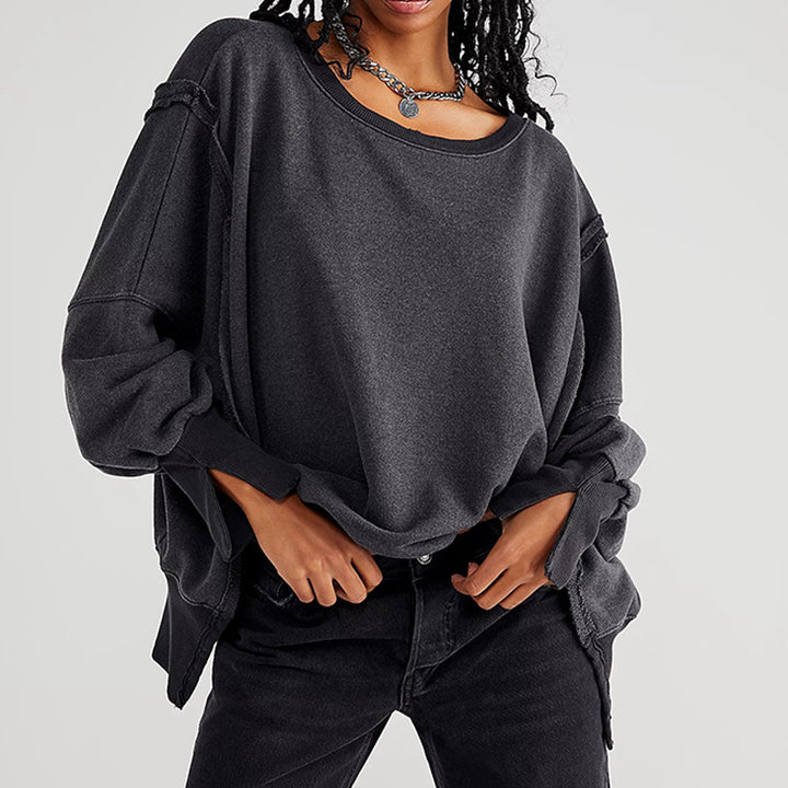 Damen oversized Sweatshirt Drune