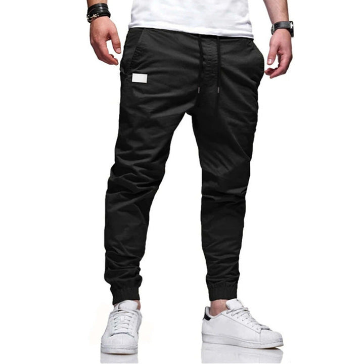 Herren lässige Cargo-Hose mit tapered Schnitt und praktischen Taschen Drune