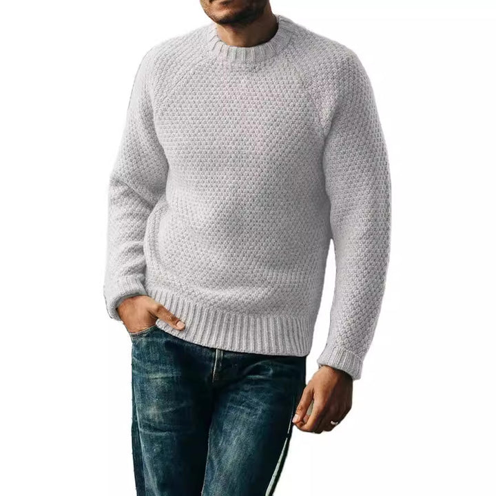 Herren Strickpullover mit zeitlosem Strukturdesign Drune