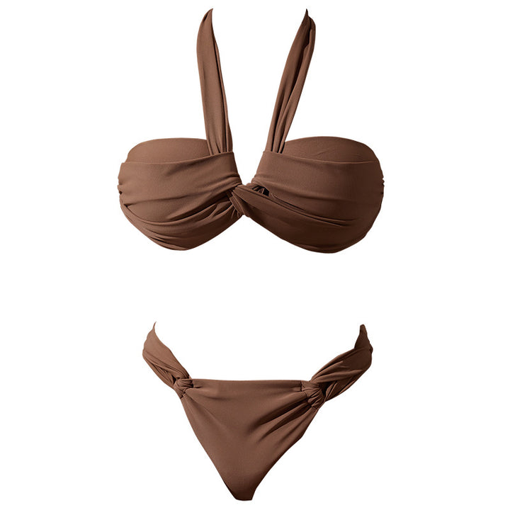 Damen Bandeau-Bikini mit innovativem Wickeldesign Drune