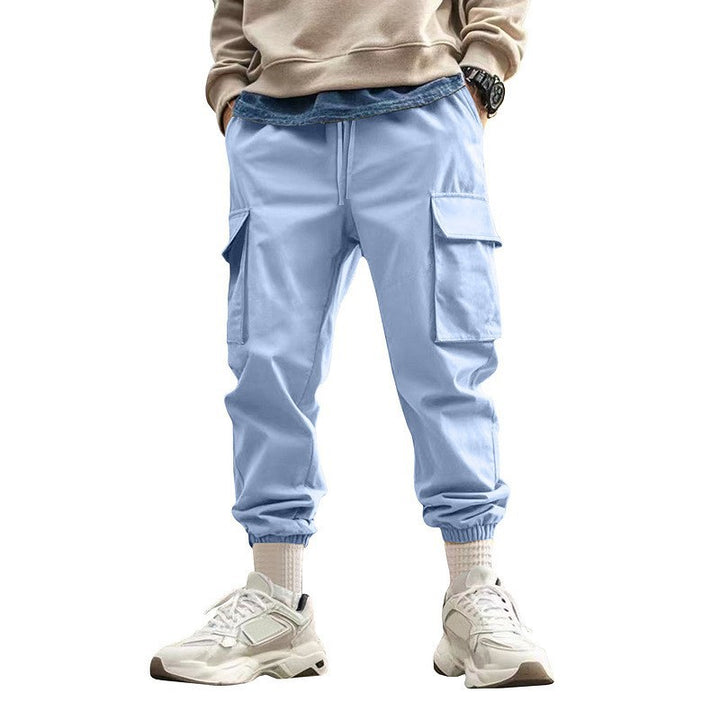 Herren Cargo-Hose mit verstellbarem Bund und praktischen Seitentaschen Drune
