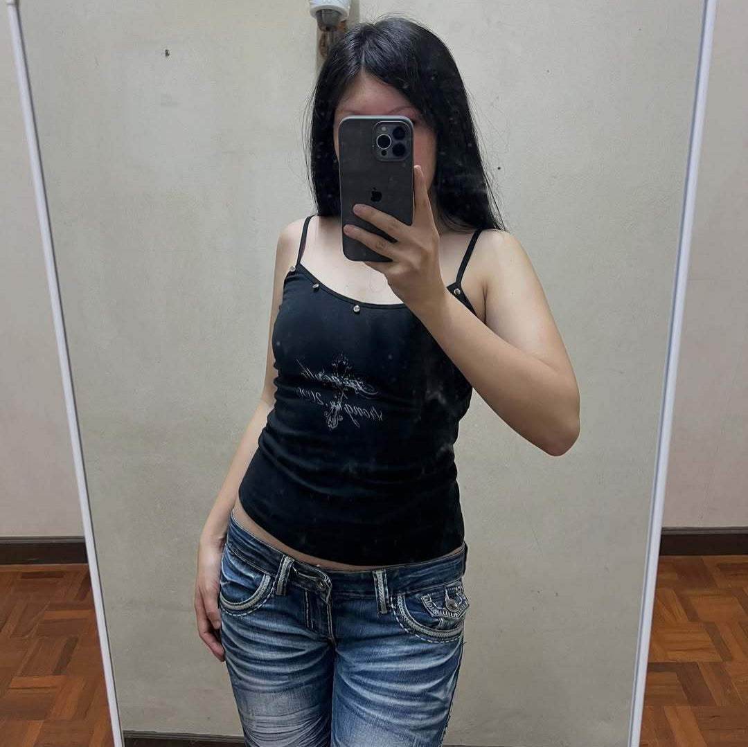 Damen Camisole mit Spitzenakzenten Drune