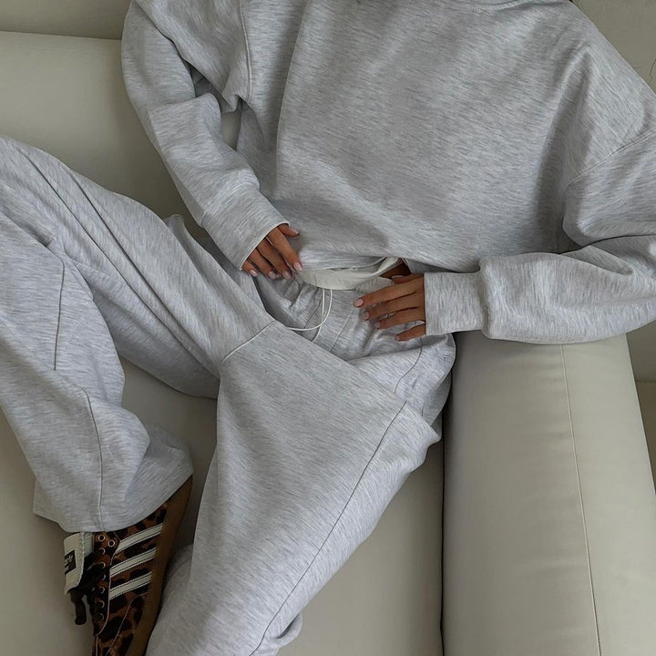 Damen komfortable und stylische Loungewear-Set Drune