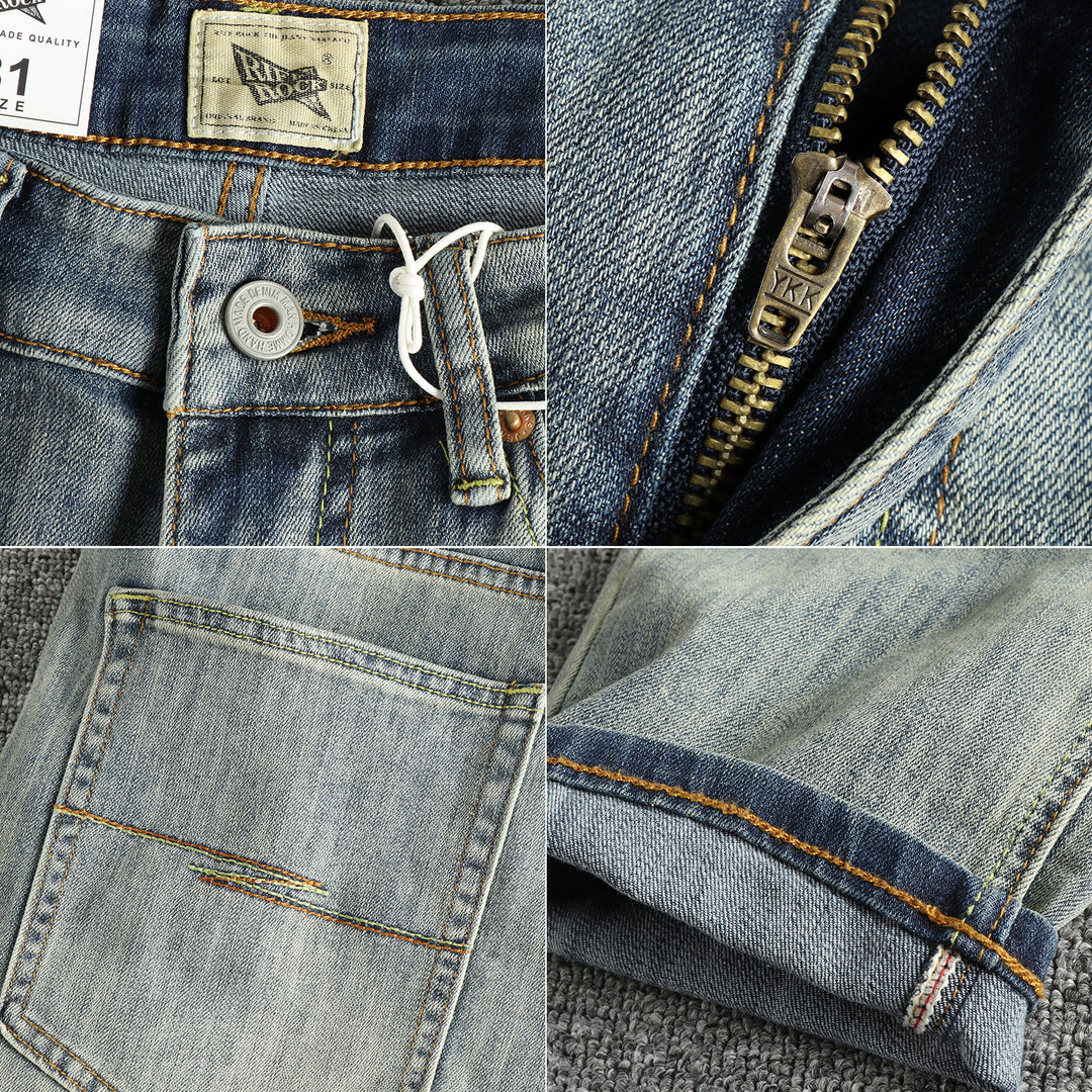 Damen Slim-Fit Jeans mit bequemer Passform und lässigem Vintage-Look Drune