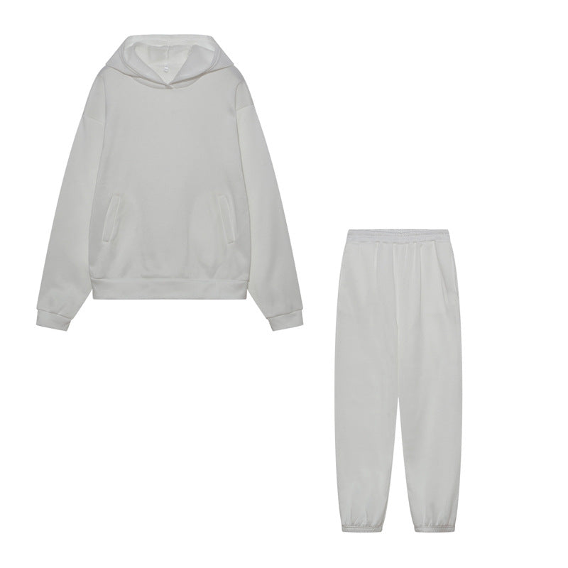 Damen Sportliches Hoodie und Jogginghose Set Drune