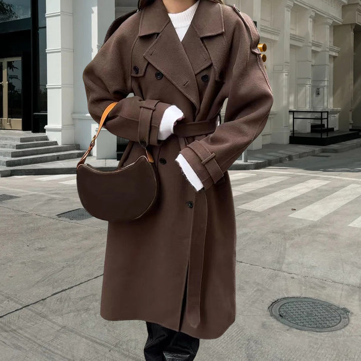 Damen eleganter Trenchcoat Drune