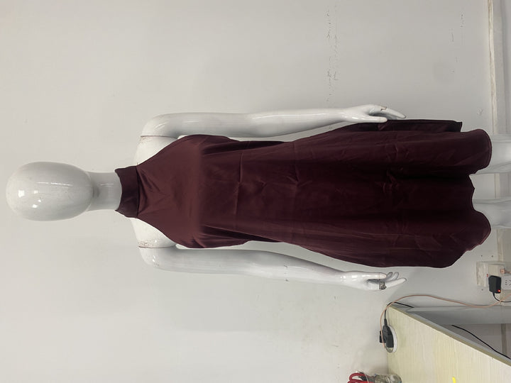 Damen Freizeitkleid mit hochwertigem Halterdesign und schwingendem Rock Drune