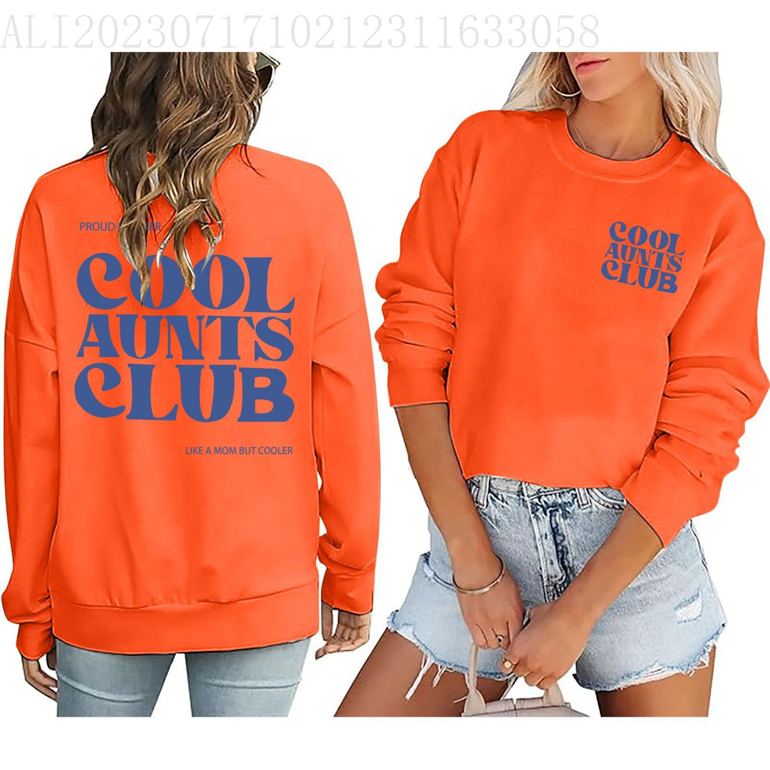 Damen Sweatshirt mit coolem Club-Motiv Drune