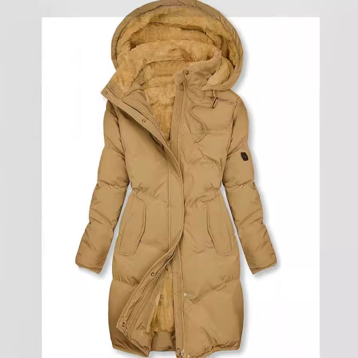 Damen Wärmeisolierte Parkajacke mit kuscheligem Innenfutter Drune