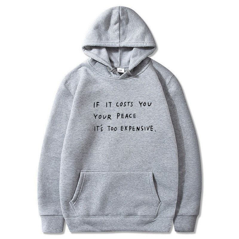 Damen Kapuzensweater mit inspirierendem Spruch und bequemer Passform Drune