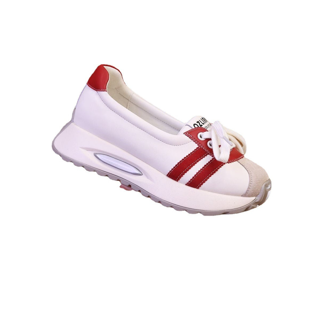 Damen Komfortable Sneakers im modischen Mix aus Textil Drune
