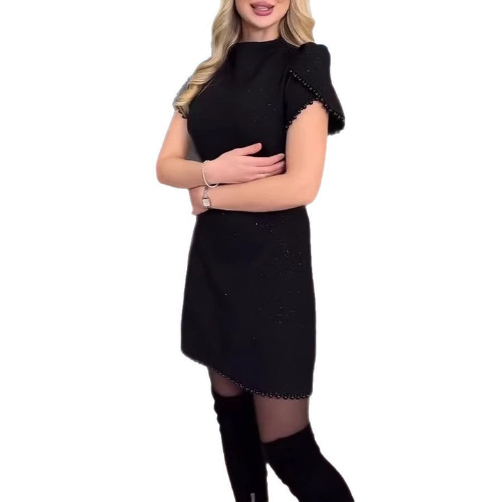 Damen Uno-Ärmiges Kleid Drune