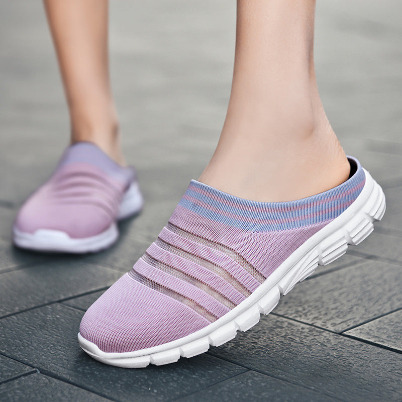 Unisex nan leichte Strick-Mule mit konturierter Komfortsohle und flexibler Profillaufsohle Drune
