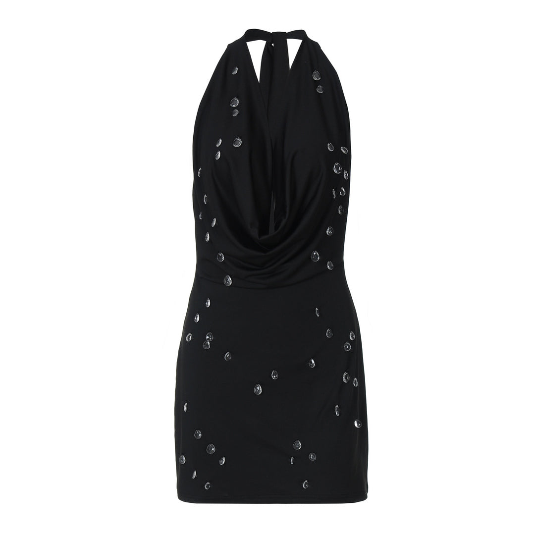 Damen Raffiniertes Minikleid mit verführerischem Dekolleté Drune