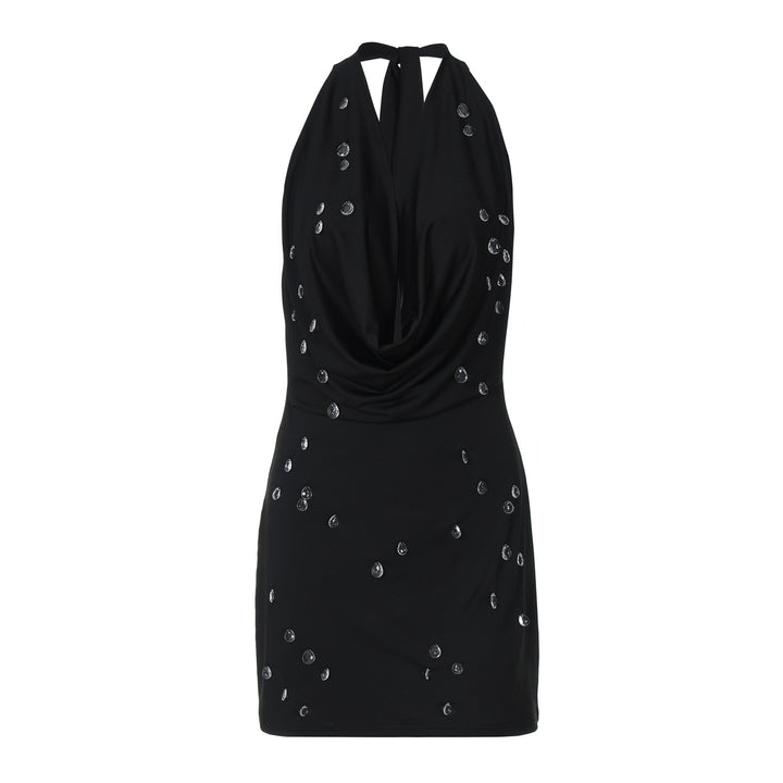 Damen Raffiniertes Minikleid mit verführerischem Dekolleté Drune