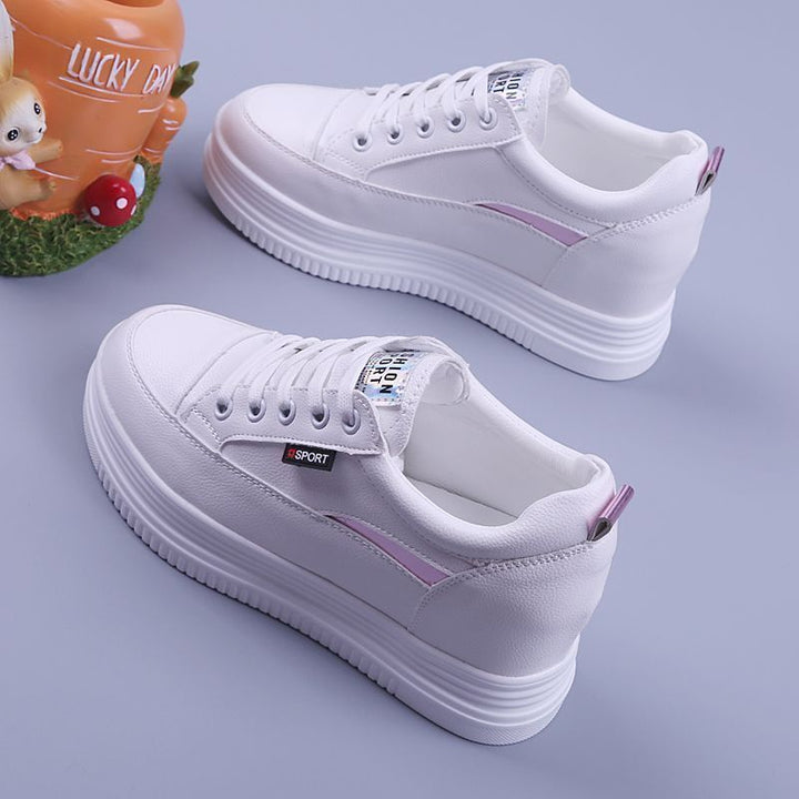 Damen Plateau Sneakers mit komfortabler Dämpfung und sportlichem Design Drune