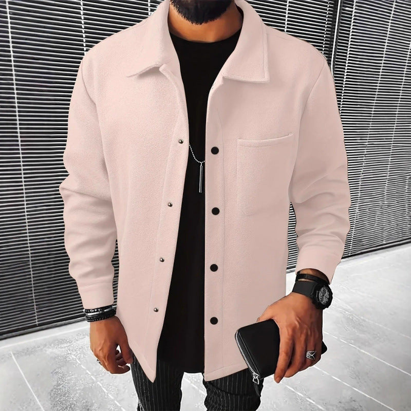 Herren gemütliche und stilvolle Fleecejacke Drune