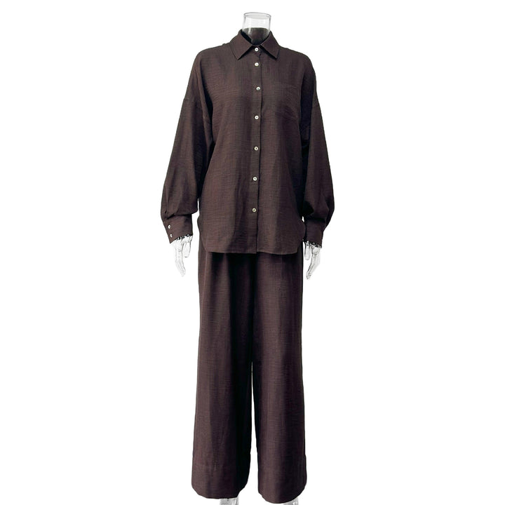 Damen Komfortables Lounge-Set aus weichem Material Drune