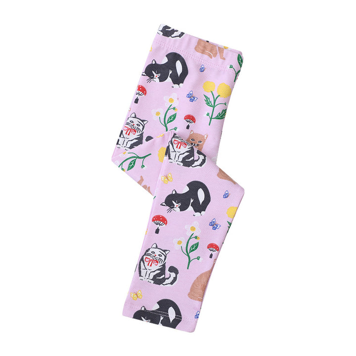 Kinder Leggings mit tierischem Motiv Drune