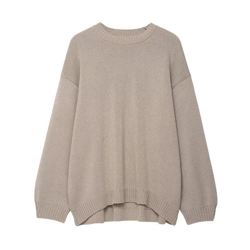 Damen gemütlicher Strickpullover Drune