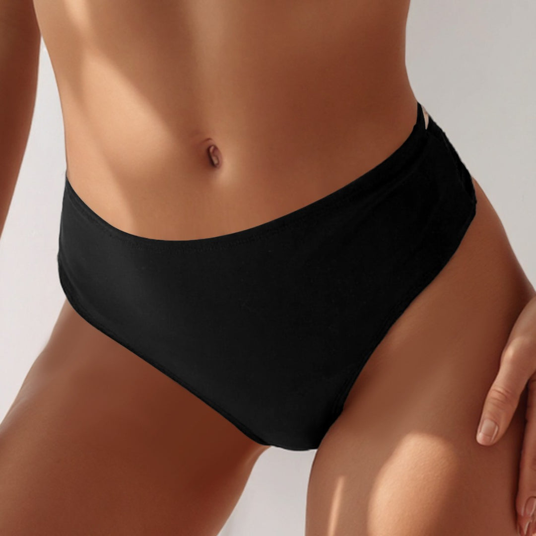 Damen Bikini-Höschen mit verstellbaren X-Trägern und elegantem Design Drune