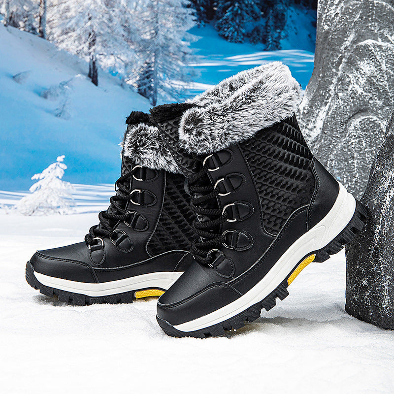 Damen Winter-Wanderboots mit isolierendem Futter und rutschfester Sohle Drune