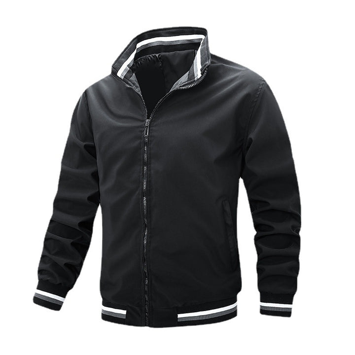 Herren elegante Bomberjacke mit stark isolierendem Innenfutter Drune