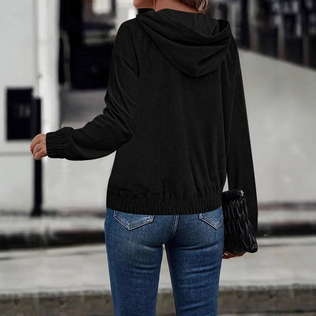 Damen Freizeitschnitt Jacke Drune