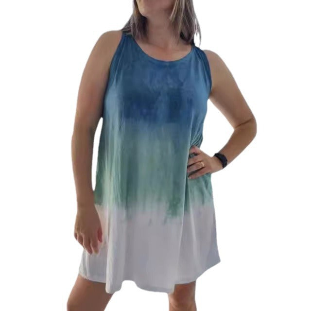 Damen ärmelloses Sommerkleid Drune