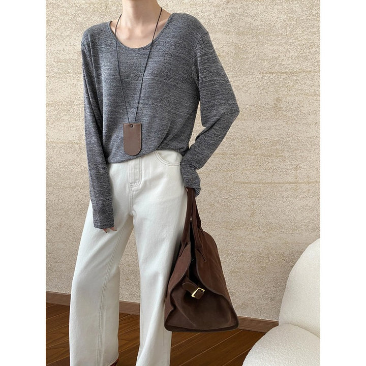 Damen lässige gestreifte Palazzo-Hose Drune