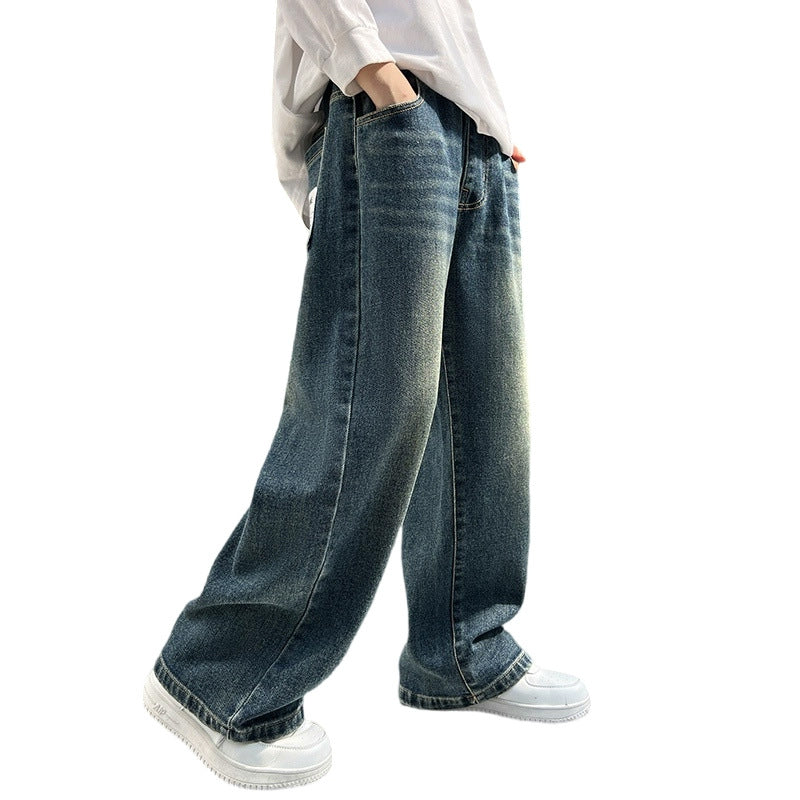 Damen weite Jeanshose Drune