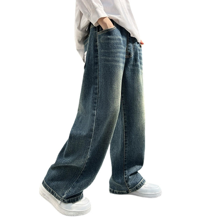 Damen weite Jeanshose Drune