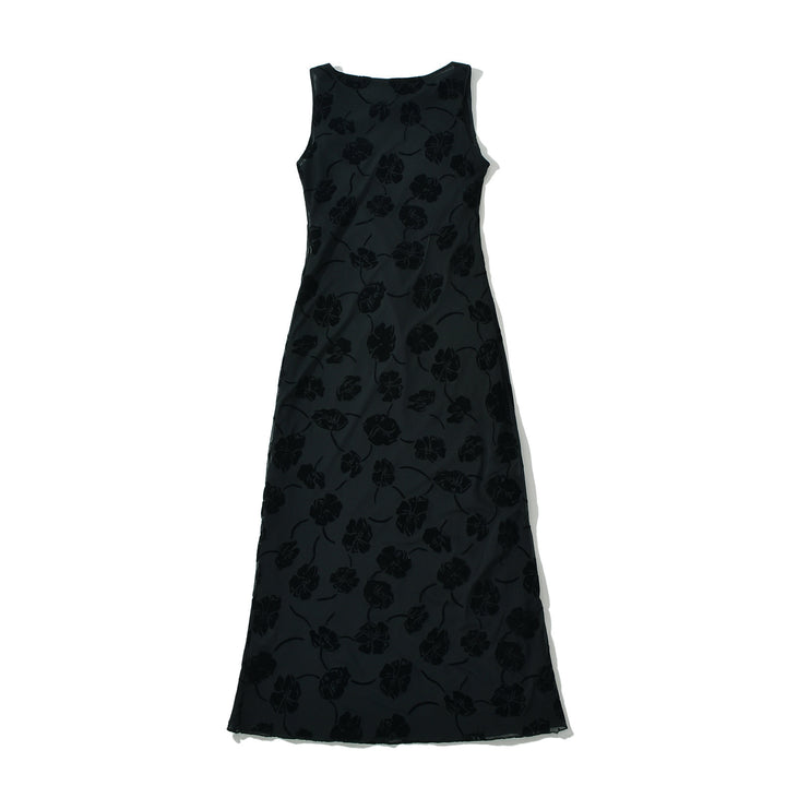 Damen Maxikleid aus luxuriösem, floralem Design Drune