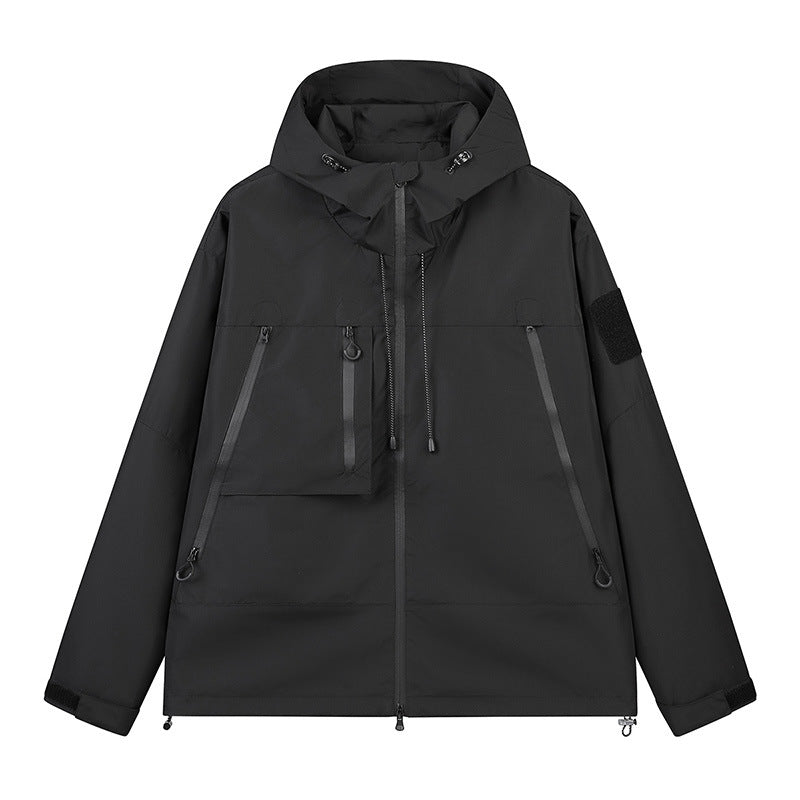 Damen vielseitige Outdoor-Jacke mit verstellbarem Kapuzensystem und innovativen Belüftungslösungen Drune