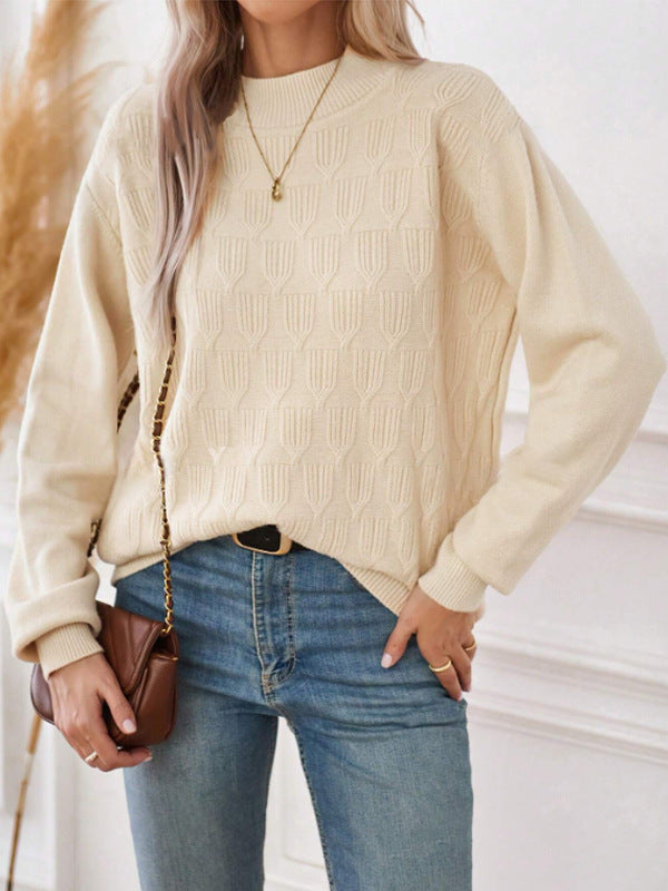 Damen Strickpullover Drune