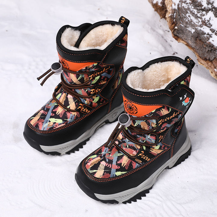 Damen Winterstiefel Drune