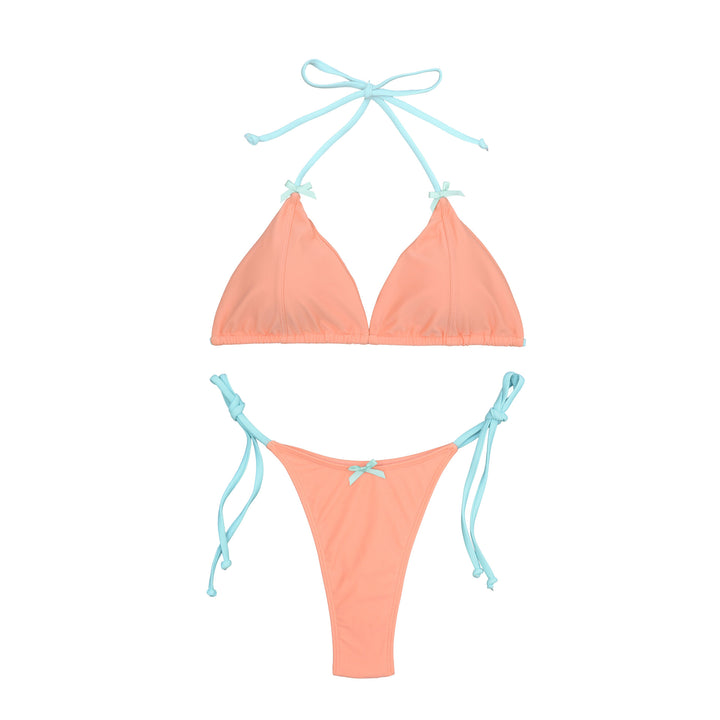 Damen Triangel-Bikini mit individuell anpassbaren Trägersystem und elegantem Design Drune