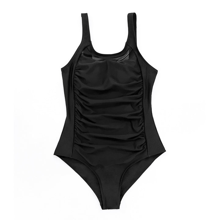 Damen Badekleid mit elegantem Mesh-Einsatz Drune