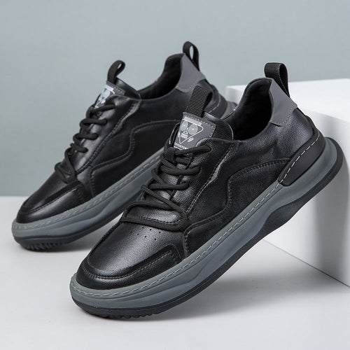 Damen Bequeme Sneaker aus hochwertigem Leder Drune