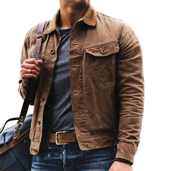 Herren Baumwolljacke mit praktischen Taschen und modernem Schnitt Drune