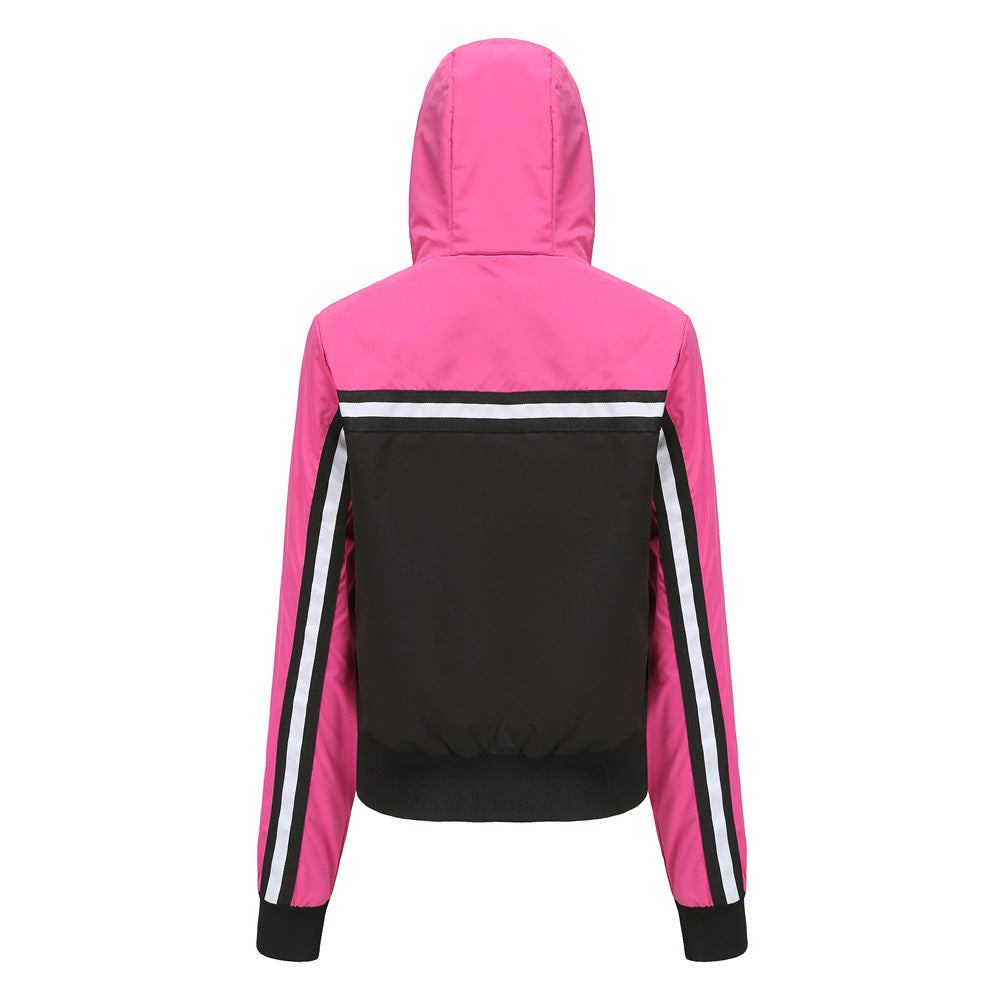 Damen sportliche Jacke mit modernen Streifenelementen Drune