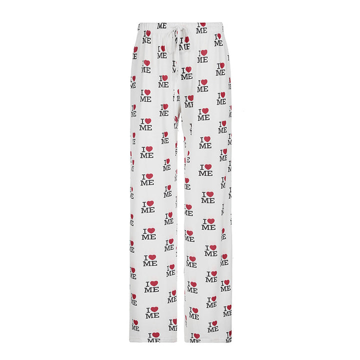 Damen Bequeme Lounge-Hosen mit einzigartigem Motiv Drune