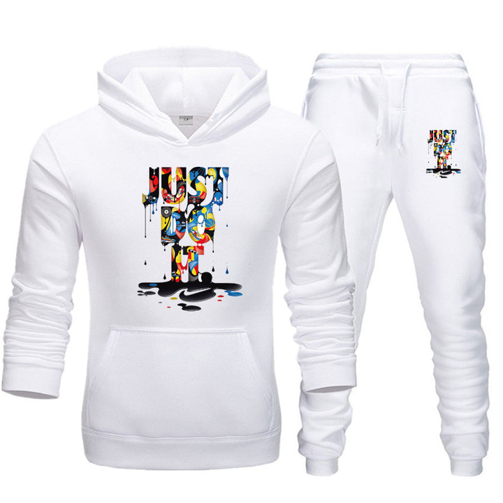 Damen Kapuzenpullover und Jogginghose Set Drune
