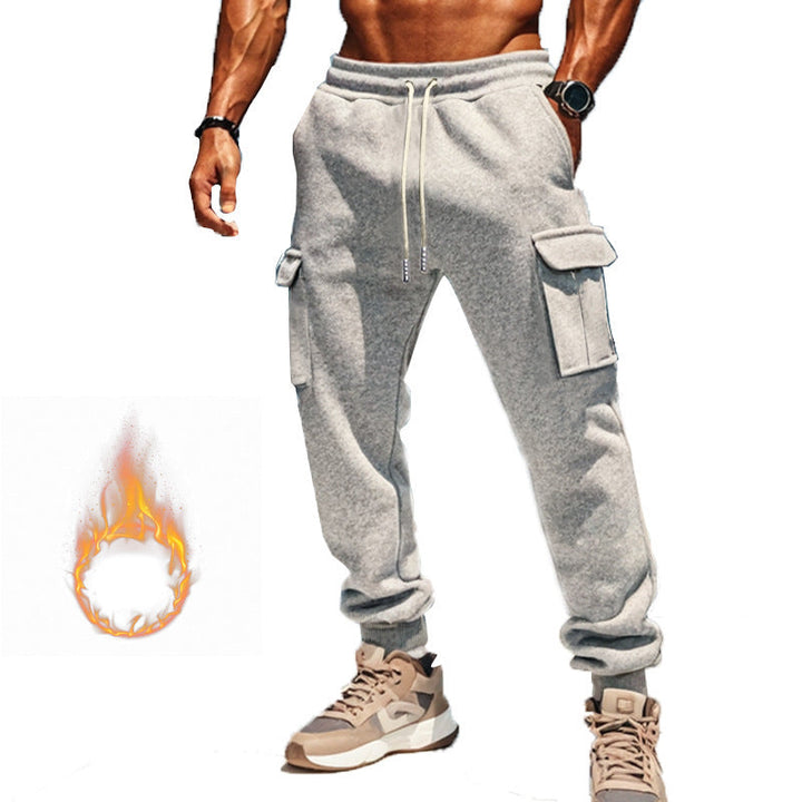 Herren Cargo-Freizeithose mit verstellbarem Bund und funktionalen Taschen Drune
