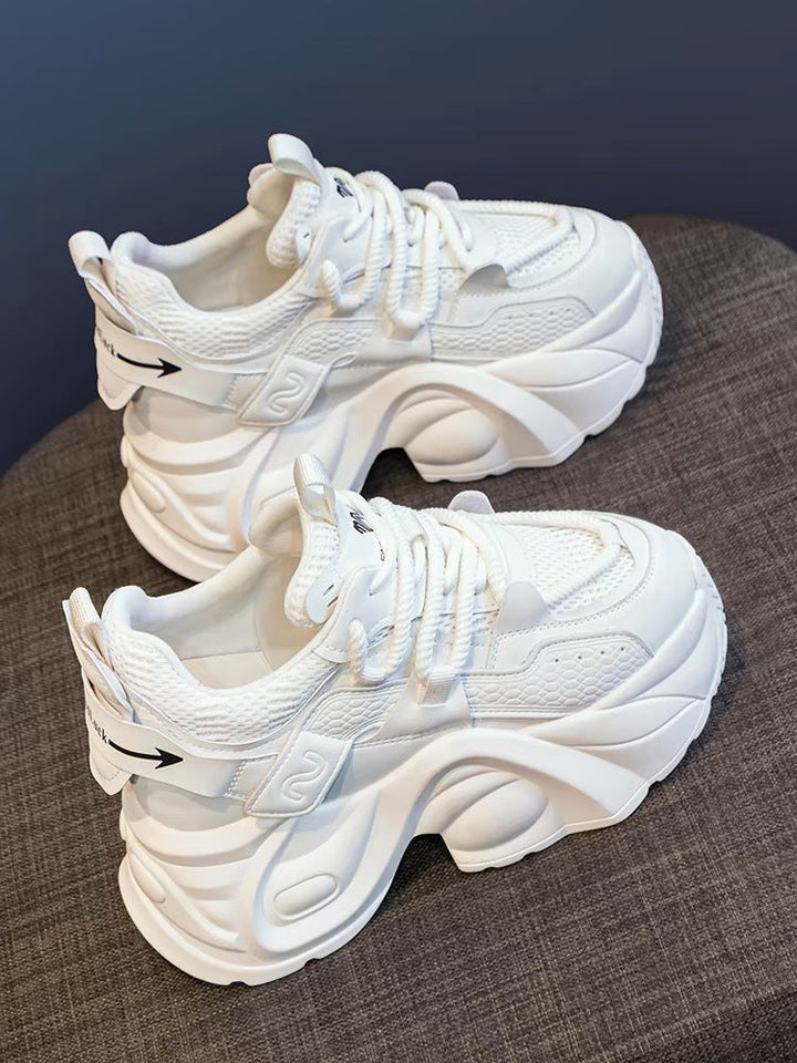 Damen Sportliche Chunky Sneakers mit modischem Profil und atmungsaktiver Konstruktion Drune