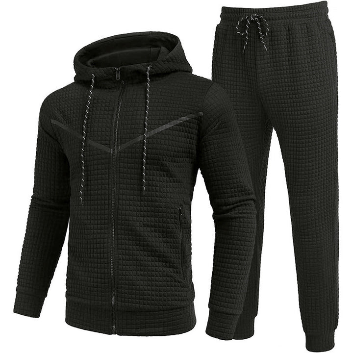 Herren Fleece-Jogginganzug mit strukturiertem Design Drune