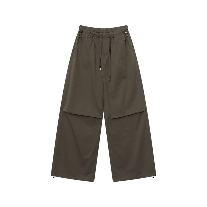 Damen lässige bequeme Chino-Hosen mit elastischem Bund Drune