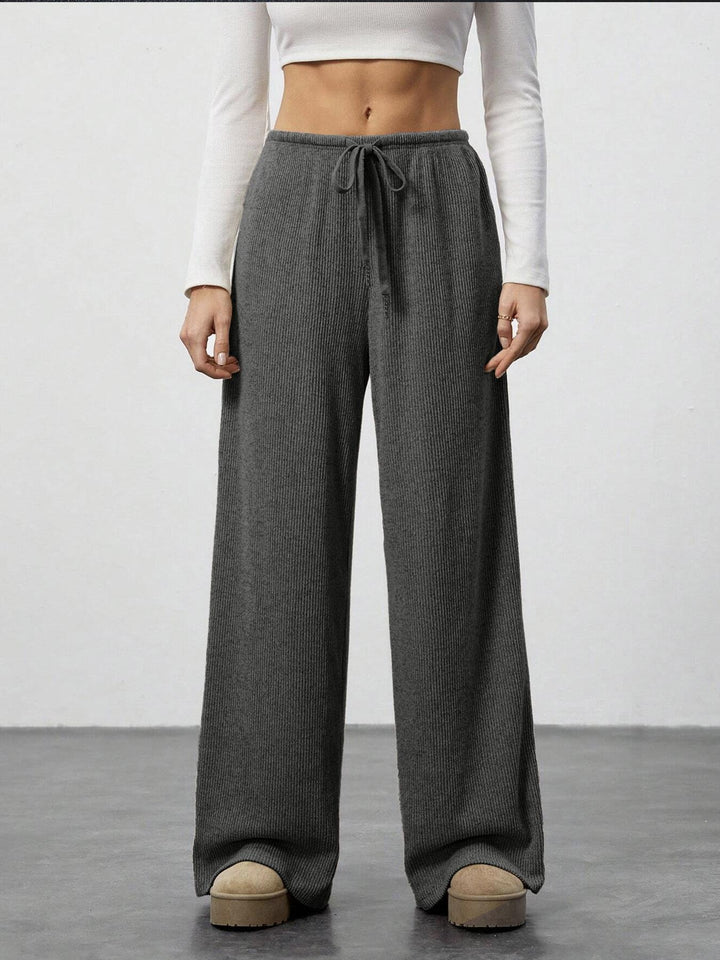 Damen weite Strickhose Drune